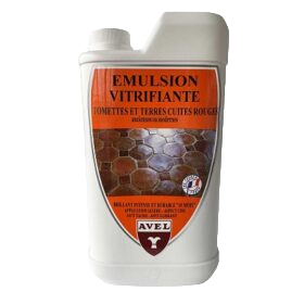 Emulsion vitrifiante rouge AVEL