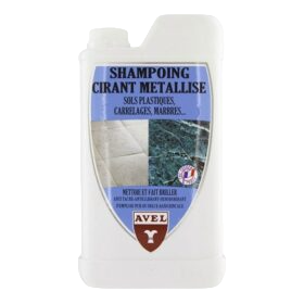 Shampoing cirant métallisé carrelages / pierres
