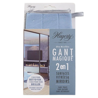 Gant magique 2en1 surfaces vitrées Hagerty