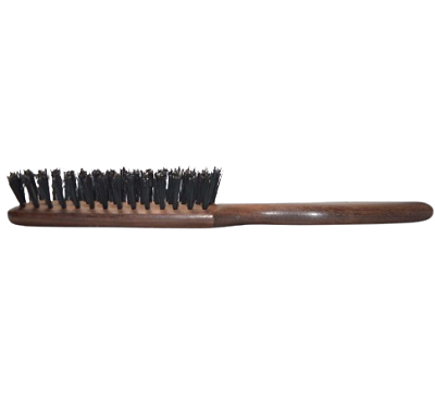 Brosse à barbe en bois, 100% poils de sanglier