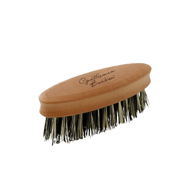 Brosse à barbe navette poirier et cactus