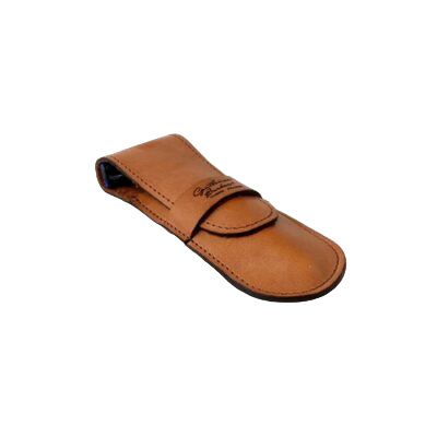 Etui en Cuir pour Rasoir camel