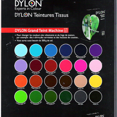 Teinture Dylon pour teindre vos vêtement et textiles