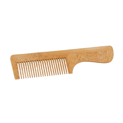 Peigne manche en bois de Bambou