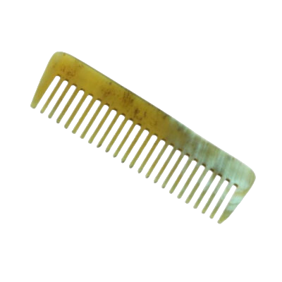 Peigne moustache et barbe en corne véritable