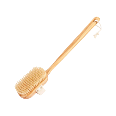 Brosse à Dos en Bois d'Olivier