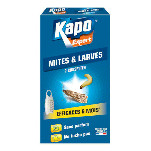 Kapo Expert Mites et larves cassettes x2