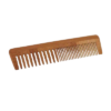 Peigne en bambou denture mixte