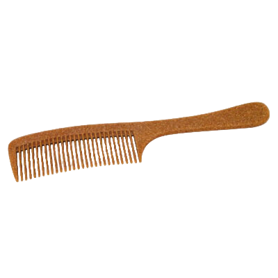 Peigne à manche en bois liquide