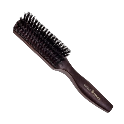 Brosse lissoir sanglier et hêtre teinté