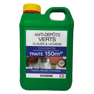 Anti-dépôts verts 150M²