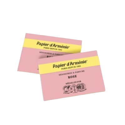 Papier d'Arménie à la Rose