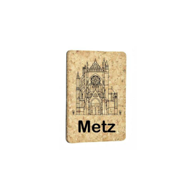 Magnet en liège Cathédrale de Metz
