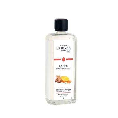 Recharge Lampe Orange Cannelle 500ml