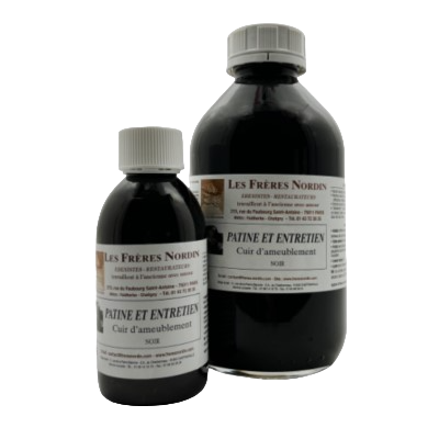 Patine et Entretien Cuir Noir 1litre