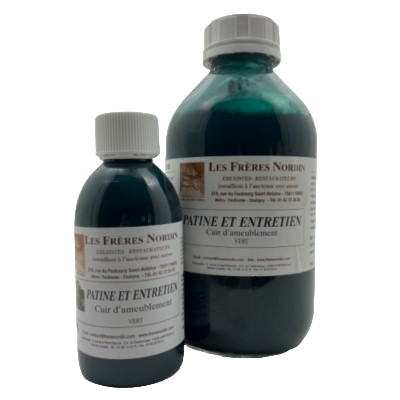 Patine et Entretien Cuir Vert 1litre