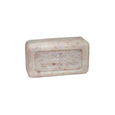 Savon naturel. Savon exfoliant au son d'épeautre. Savon corps et cheveux