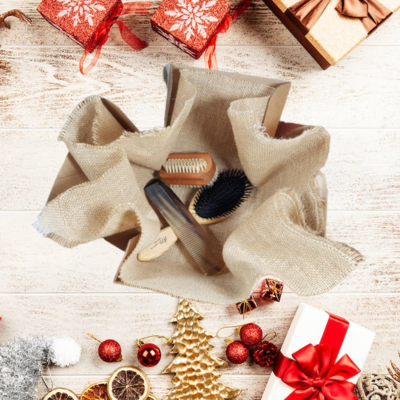 Coffret cadeau brosses et peigne