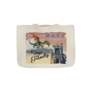 Tote bag Dragon Graouilly & Cathédrale